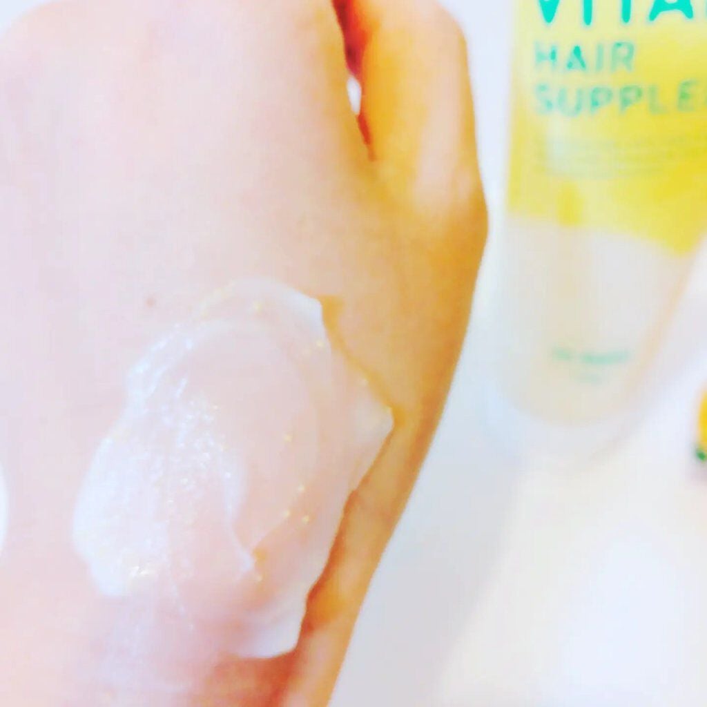 ビタミンヘアサプリ in bath/コジット/洗い流すヘアトリートメントを使ったクチコミ(4枚目)