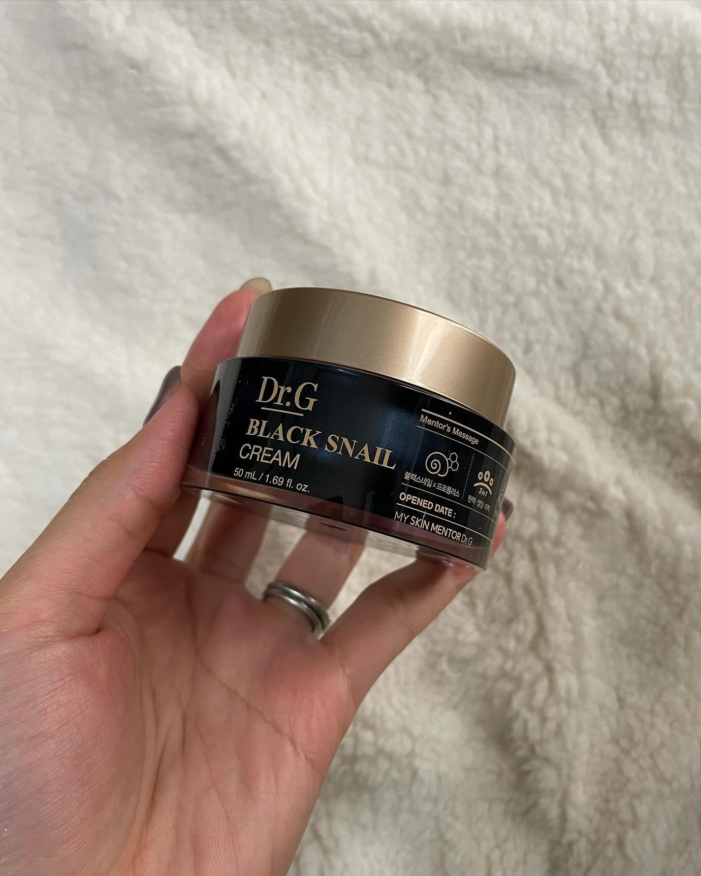 ブラックスネイル クリーム/Dr.G/フェイスクリームを使ったクチコミ(5枚目)