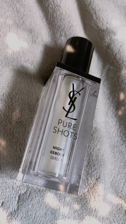 ピュアショット ナイト リチャージセラム/YVES SAINT LAURENT BEAUTE/美容液を使ったクチコミ(1枚目)