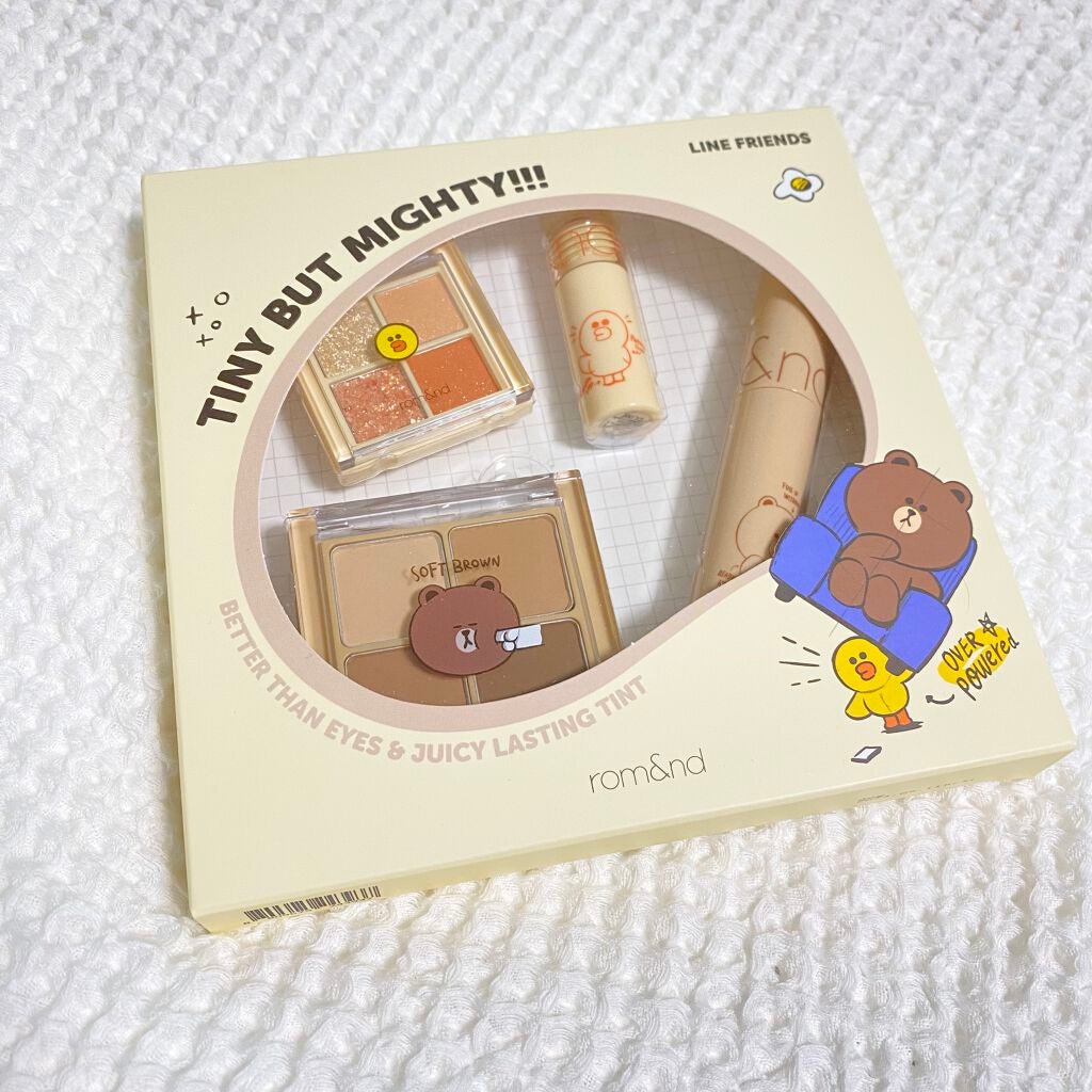 LINE FRIENDS EDITION/rom&nd/メイクアップキットを使ったクチコミ(1枚目)