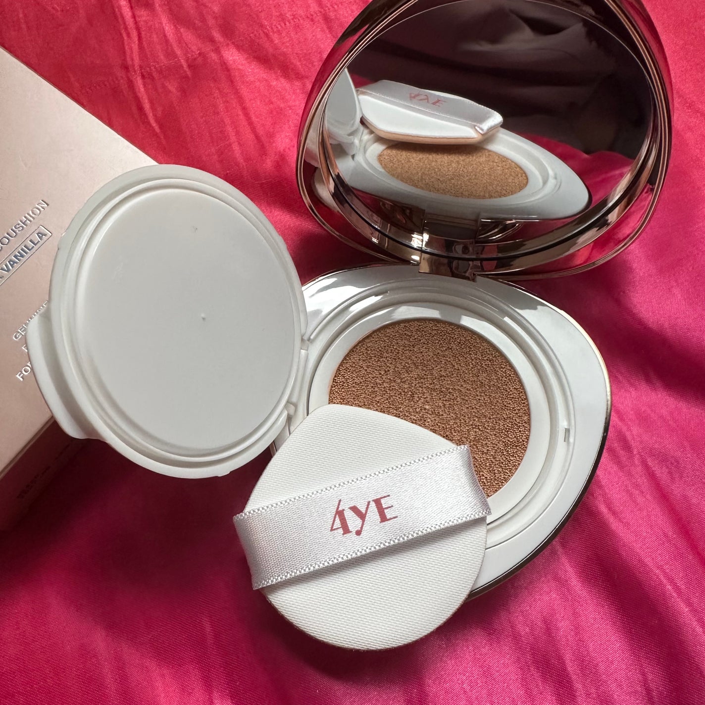 ピンクダイヤクッション/4YE/クッションファンデーションを使ったクチコミ(2枚目)