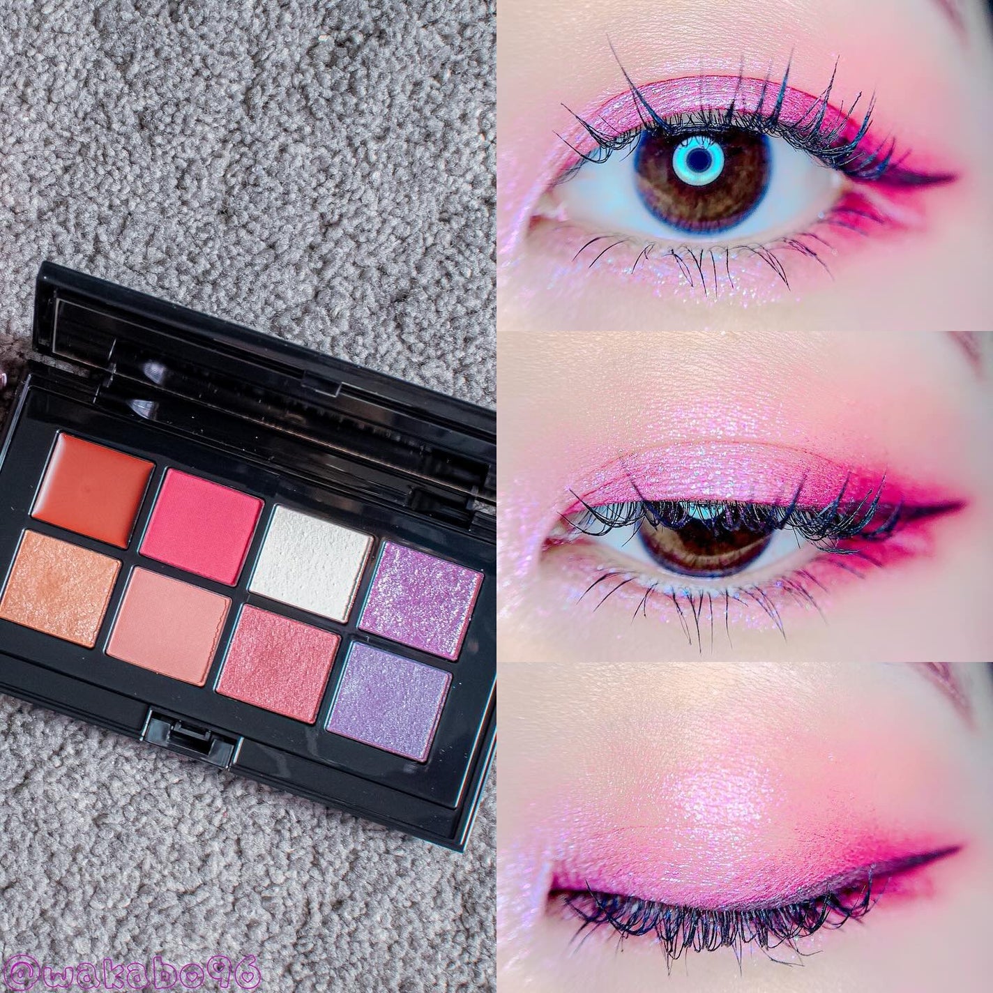 コンパクトアディクション “エターナル イン ピンク”/ADDICTION/アイシャドウパレットを使ったクチコミ(1枚目)