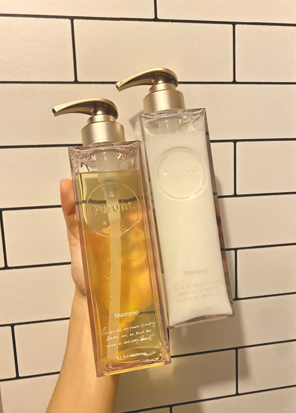 プルント モイストリッチ美容液シャンプー/モイストリッチリペア美容液トリートメント/Purunt./市販シャンプーを使ったクチコミ(1枚目)