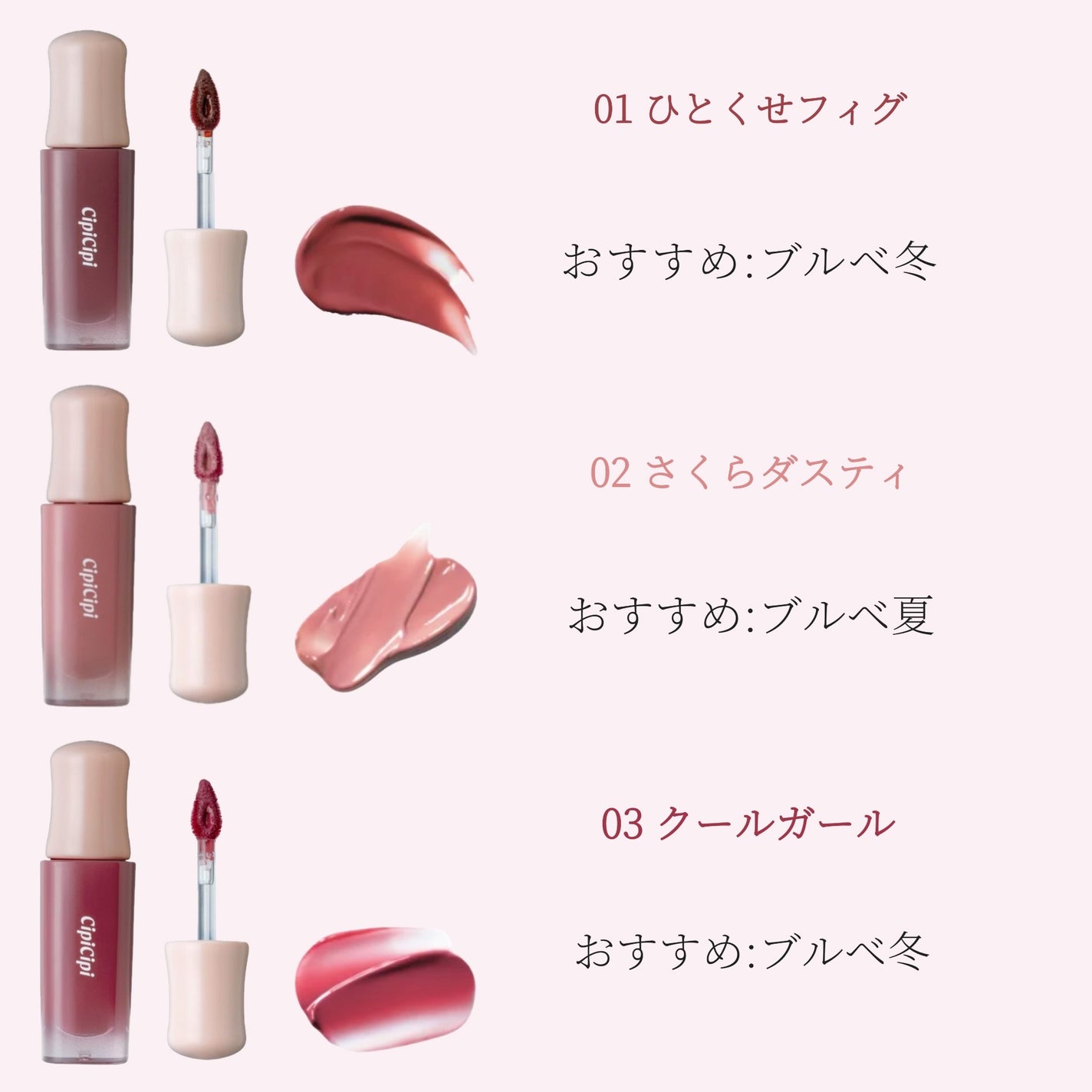 デューイフィルムティント/CipiCipi/リップティントを使ったクチコミ(2枚目)