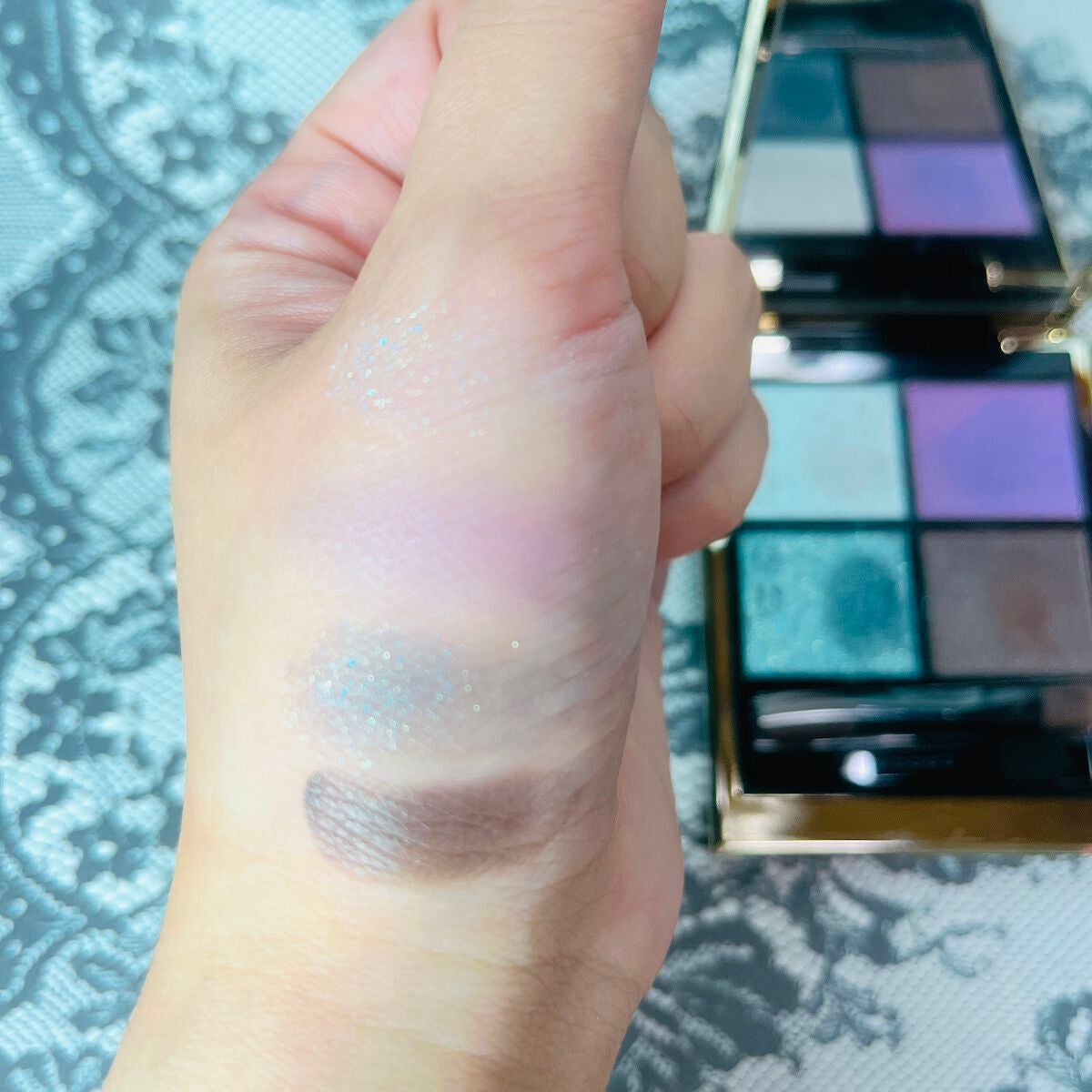 シグニチャー カラー アイズ/SUQQU/アイシャドウパレットを使ったクチコミ(3枚目)