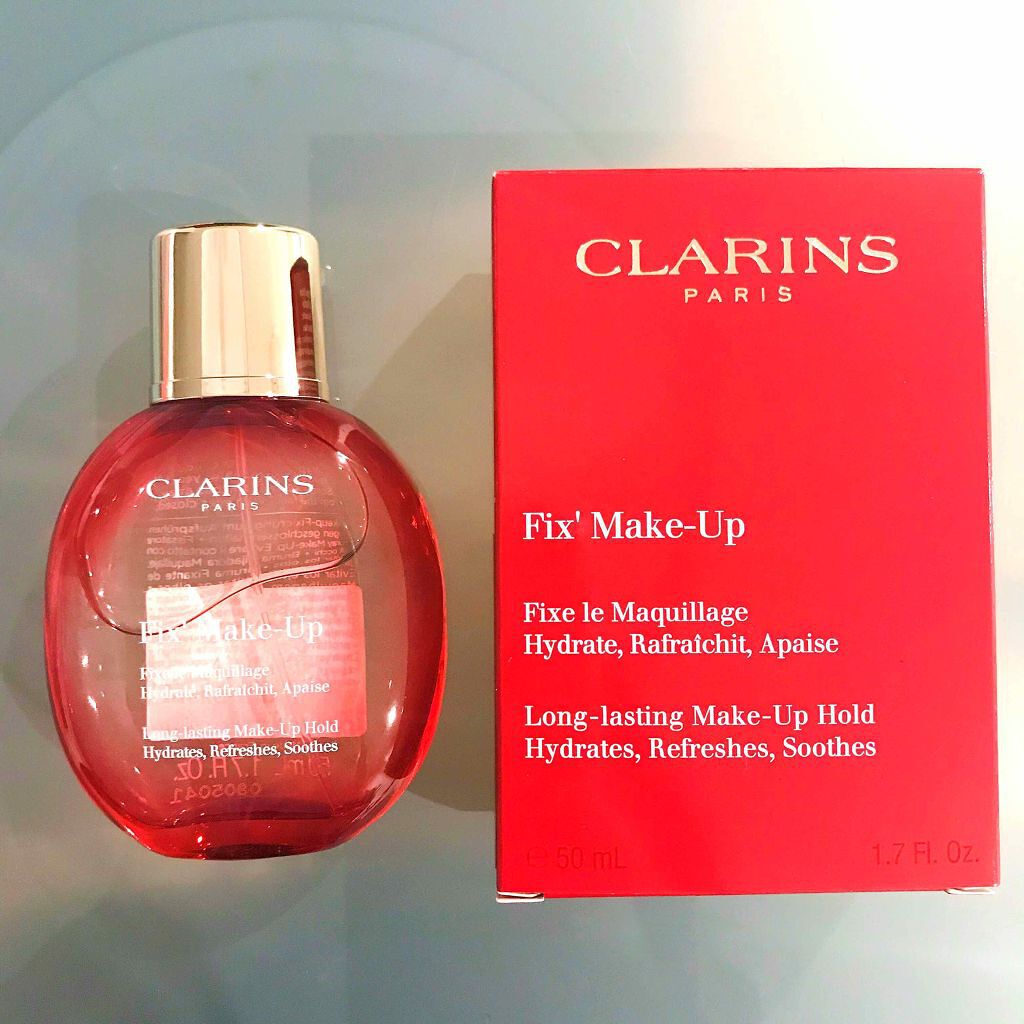 フィックス メイクアップ/CLARINS/ミスト状化粧水を使ったクチコミ（1枚目）