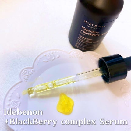 Idebenone+Blackberry complex serum/MARY&MAY/美容液を使ったクチコミ(4枚目)