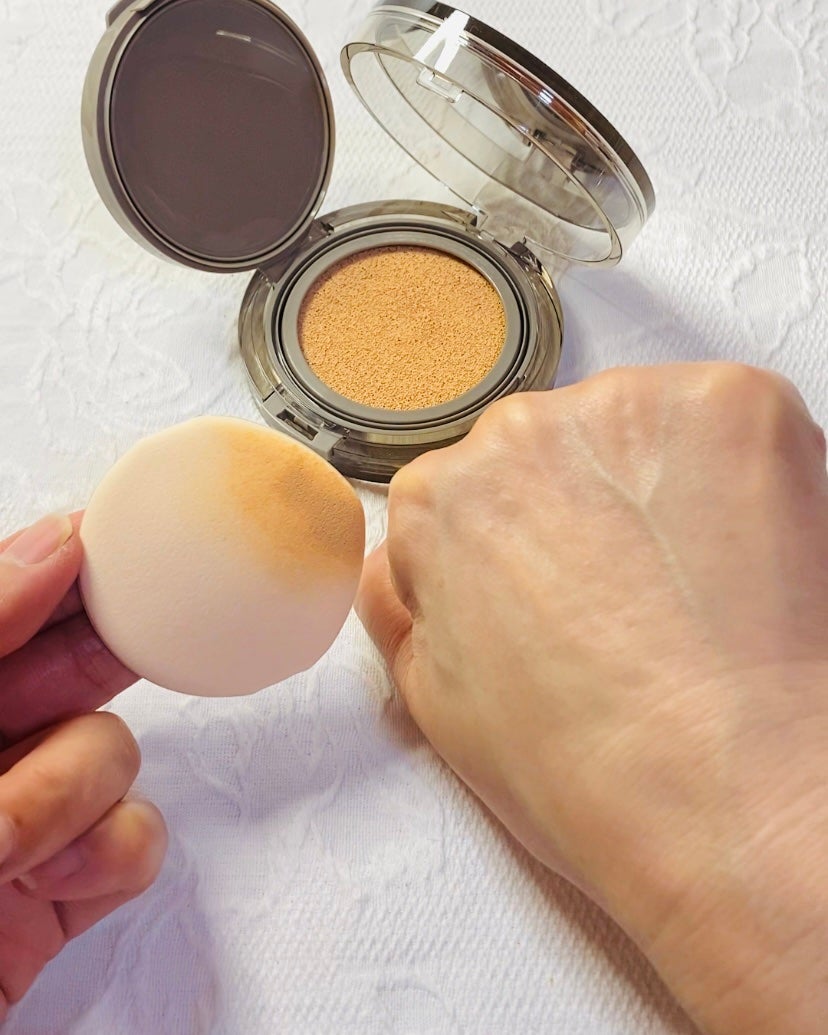 ブラーカバークッション/LUNA/クッションファンデーションを使ったクチコミ(3枚目)