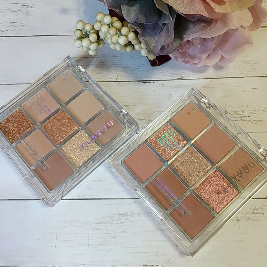 イージー ムード メーカー シャドウ パレット/KLAVUU/アイシャドウパレットを使ったクチコミ(10枚目)