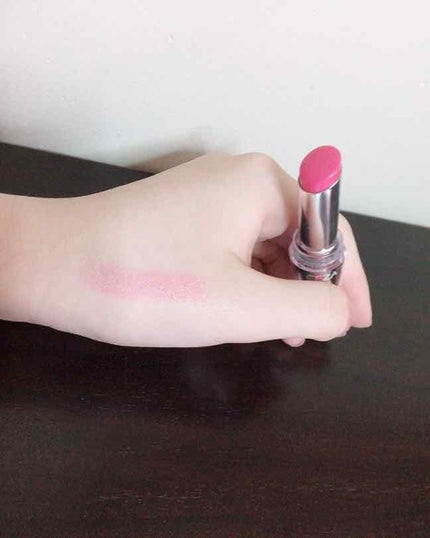 ラスティンググロスリップ/CEZANNE/口紅を使ったクチコミ(2枚目)