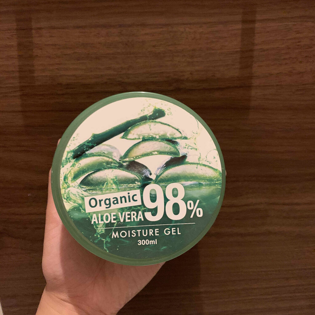 アロエベラ98% モイスチャージェル/スキンガーデン/フェイスクリームを使ったクチコミ（1枚目）