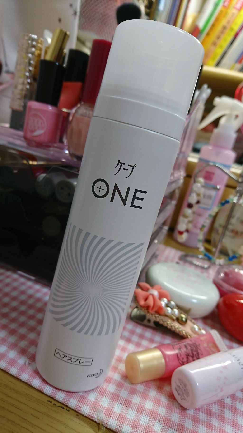 ケープ ONE やわらかキープ／しっかりキープ　/ケープ/ヘアスプレーを使ったクチコミ（2枚目）