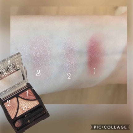 ジューシーピュアアイズ/キャンメイク/アイシャドウパレットを使ったクチコミ(3枚目)