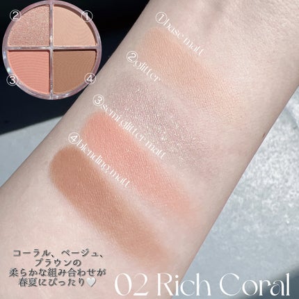 ツイストポットアイパレット/MUZIGAE MANSION/アイシャドウパレットを使ったクチコミ(8枚目)