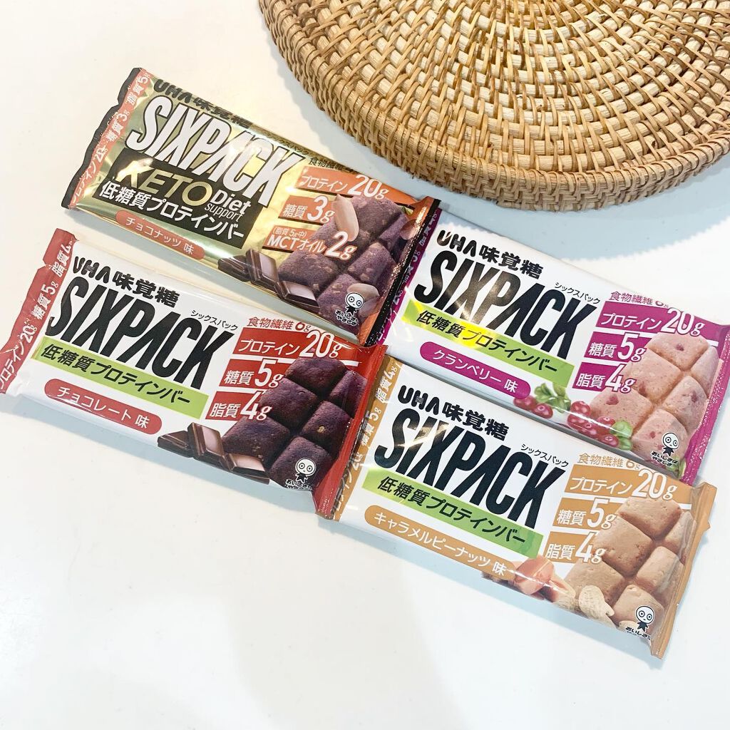 SIXPACK プロテインバー/UHA味覚糖/プロテインバーを使ったクチコミ（1枚目）