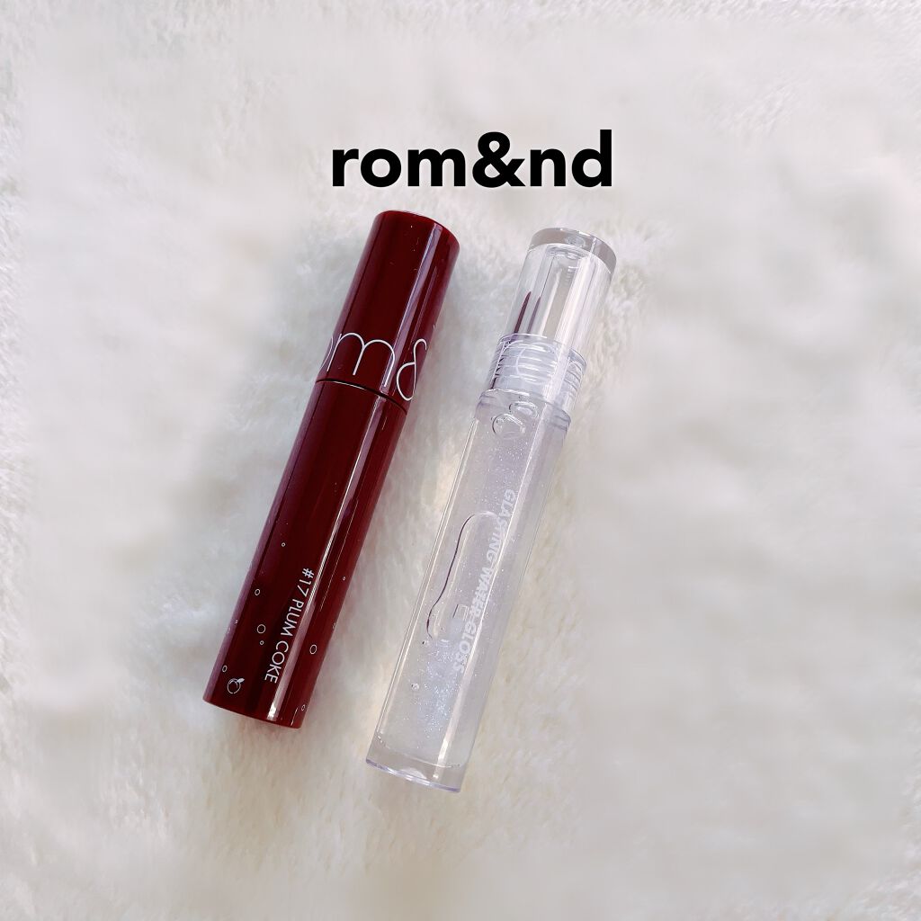 ジューシーラスティングティント/rom&nd/リップティントを使ったクチコミ（1枚目）