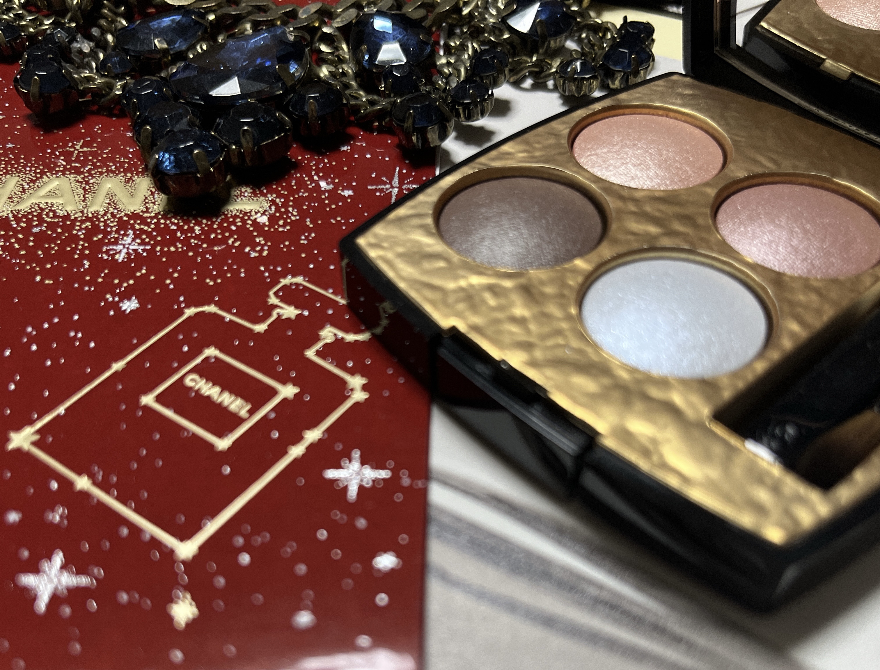 レ キャトル オンブル ビザンス /CHANEL/アイシャドウパレットを使ったクチコミ（2枚目）