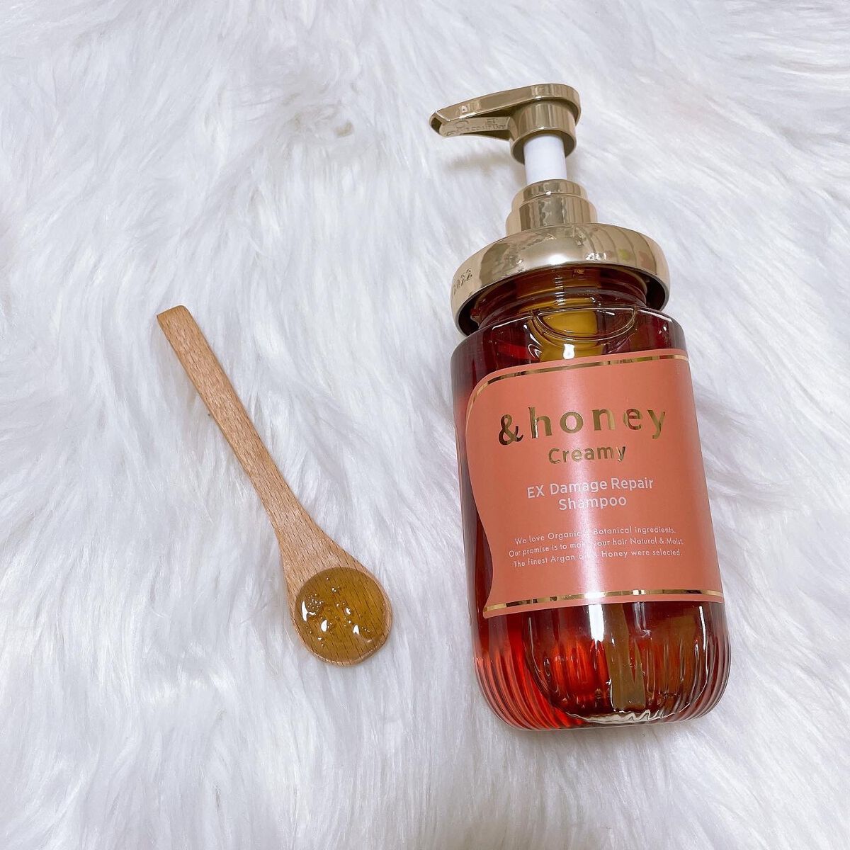 Creamy EXダメージリペアシャンプー1.0/ヘアトリートメント2.0/&honey/市販シャンプーを使ったクチコミ(2枚目)