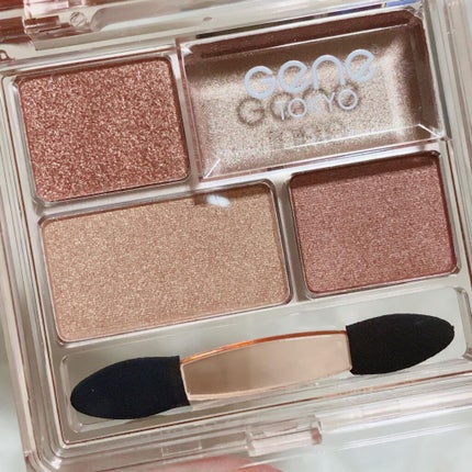 リラクシーアイシャドウ/GENE TOKYO/アイシャドウパレットを使ったクチコミ(3枚目)