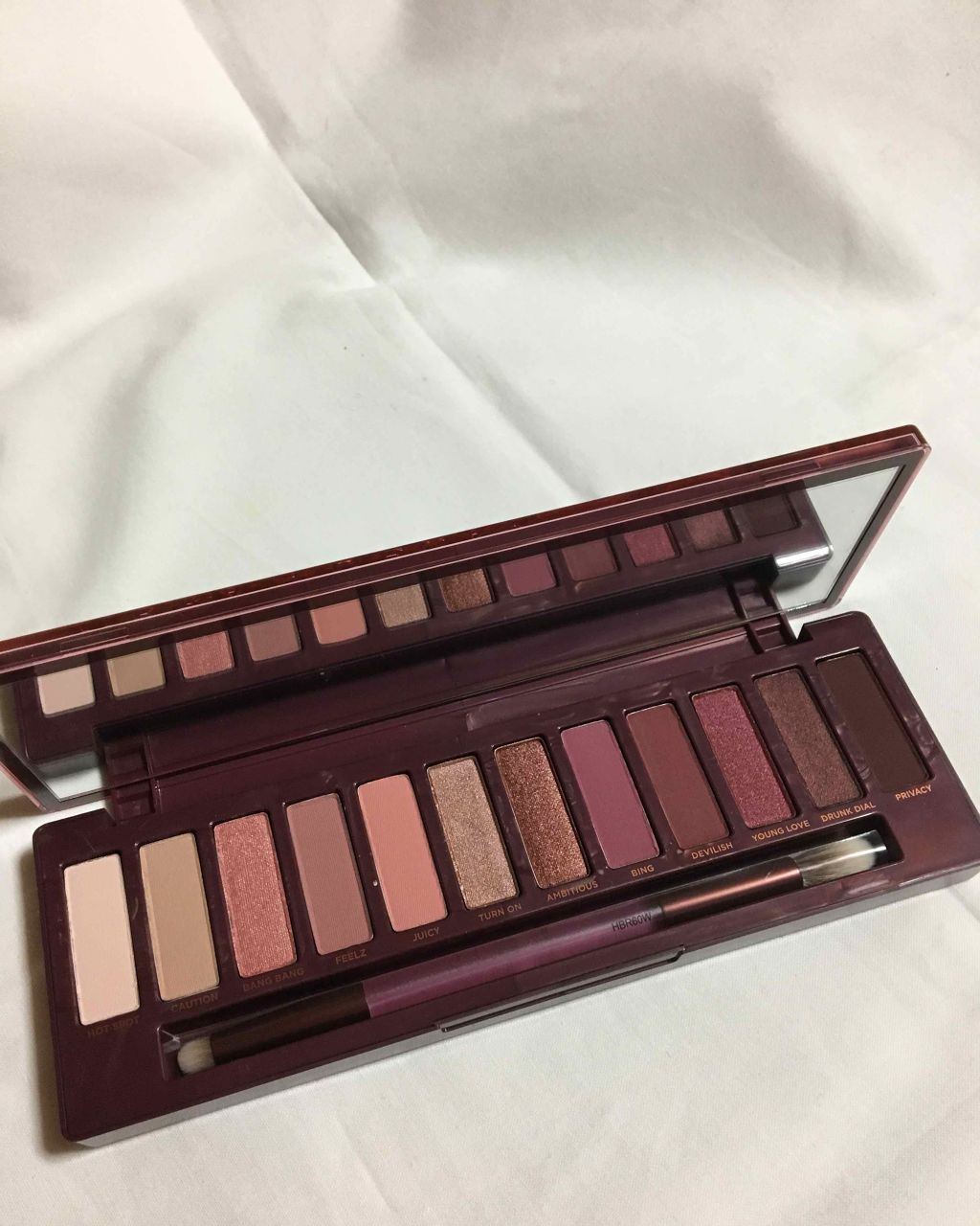 NAKED cherry/アーバンディケイ/アイシャドウパレットを使ったクチコミ（2枚目）