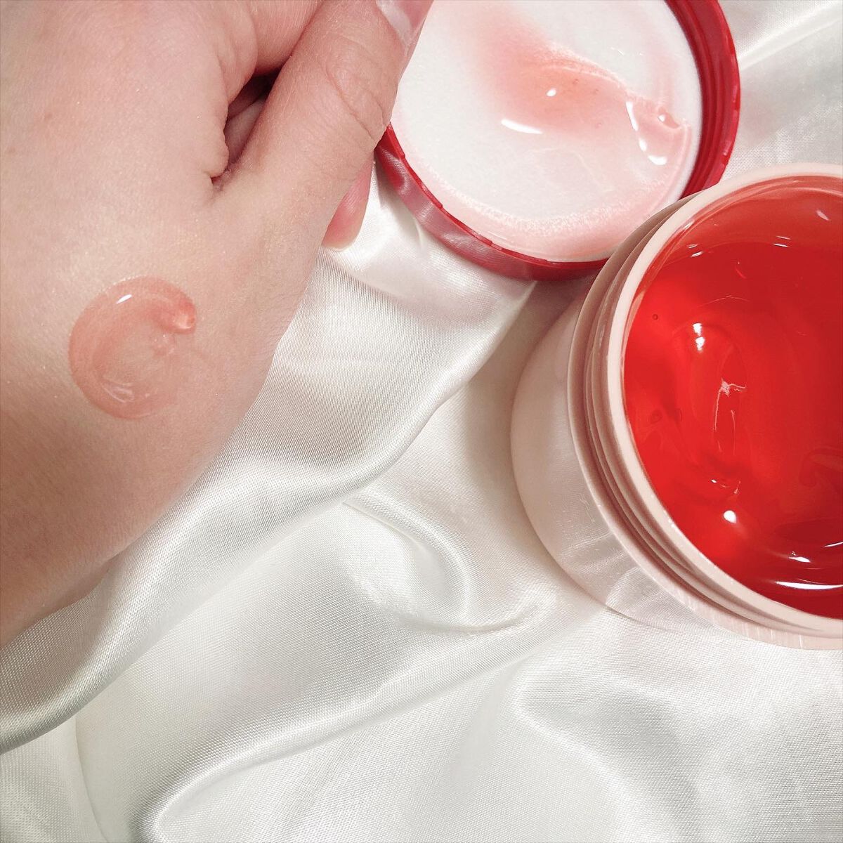 グッドナイトジェリーパック/CHOOSY/フェイスクリームを使ったクチコミ(3枚目)