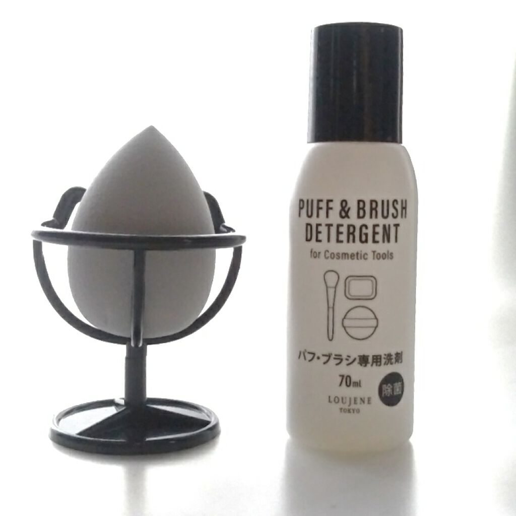 LJパフ・ブラシ洗浄液/セリア/その他化粧小物を使ったクチコミ(1枚目)