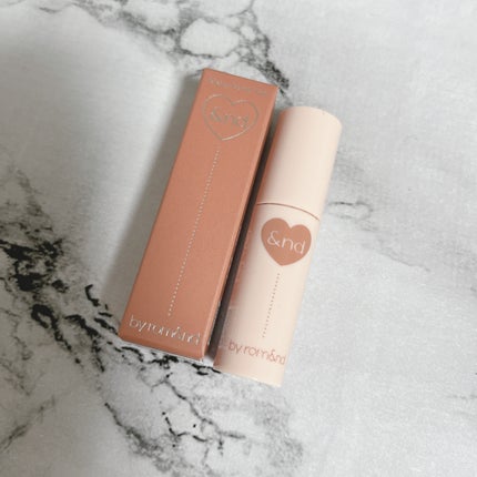 アンドバイロムアンド グラッシーボムティント/&nd by rom&nd/リップティントを使ったクチコミ(1枚目)