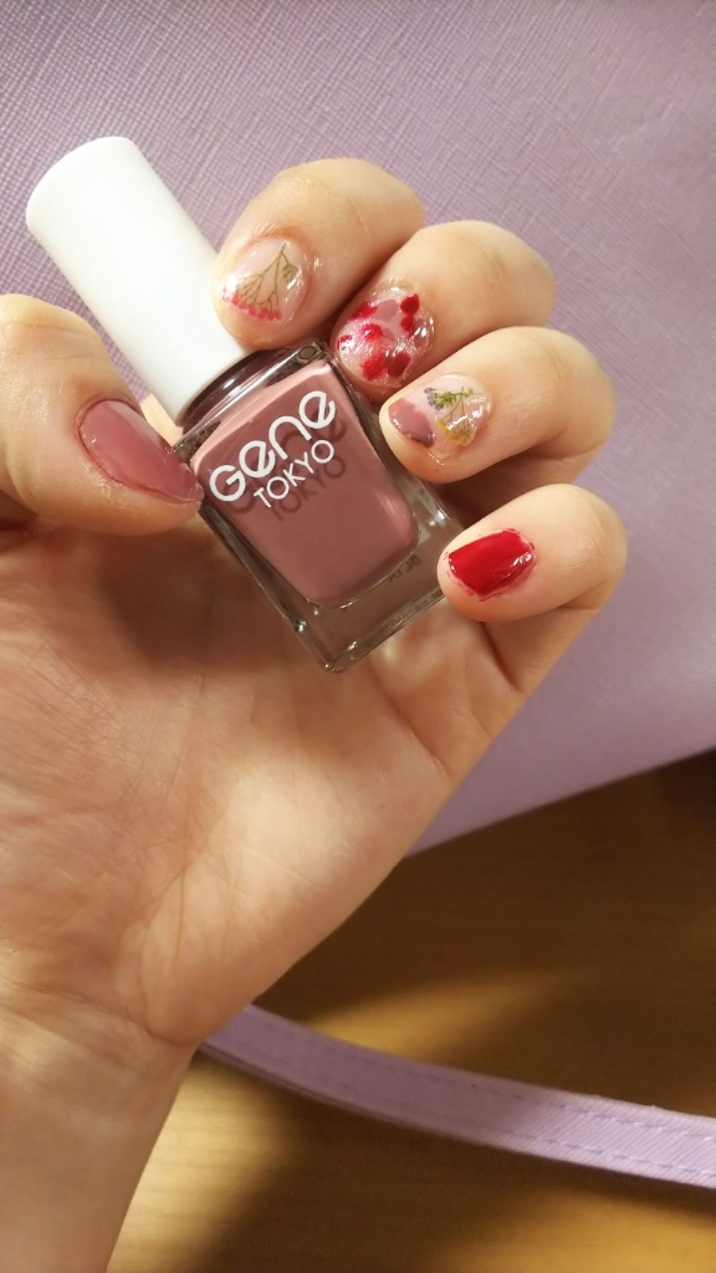 ネイルシール/DAISO/ネイルシールを使ったクチコミ(1枚目)