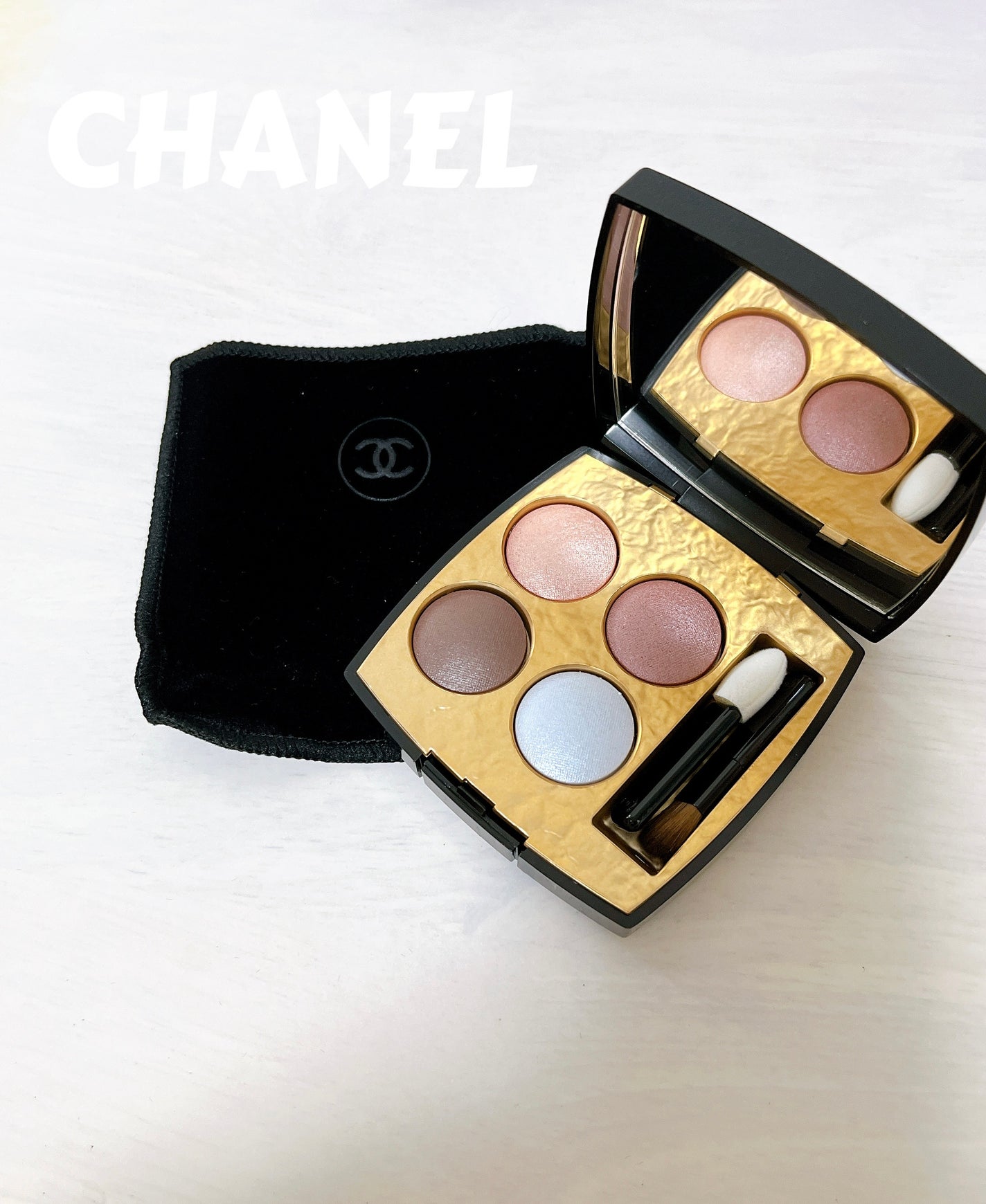レ キャトル オンブル ビザンス /CHANEL/アイシャドウパレットを使ったクチコミ(1枚目)