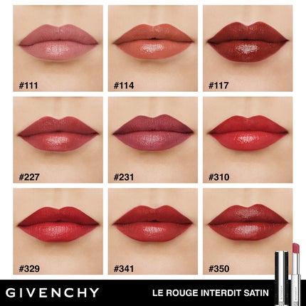 ルージュ・アンテルディ・サテン/GIVENCHY/口紅を使ったクチコミ(1枚目)