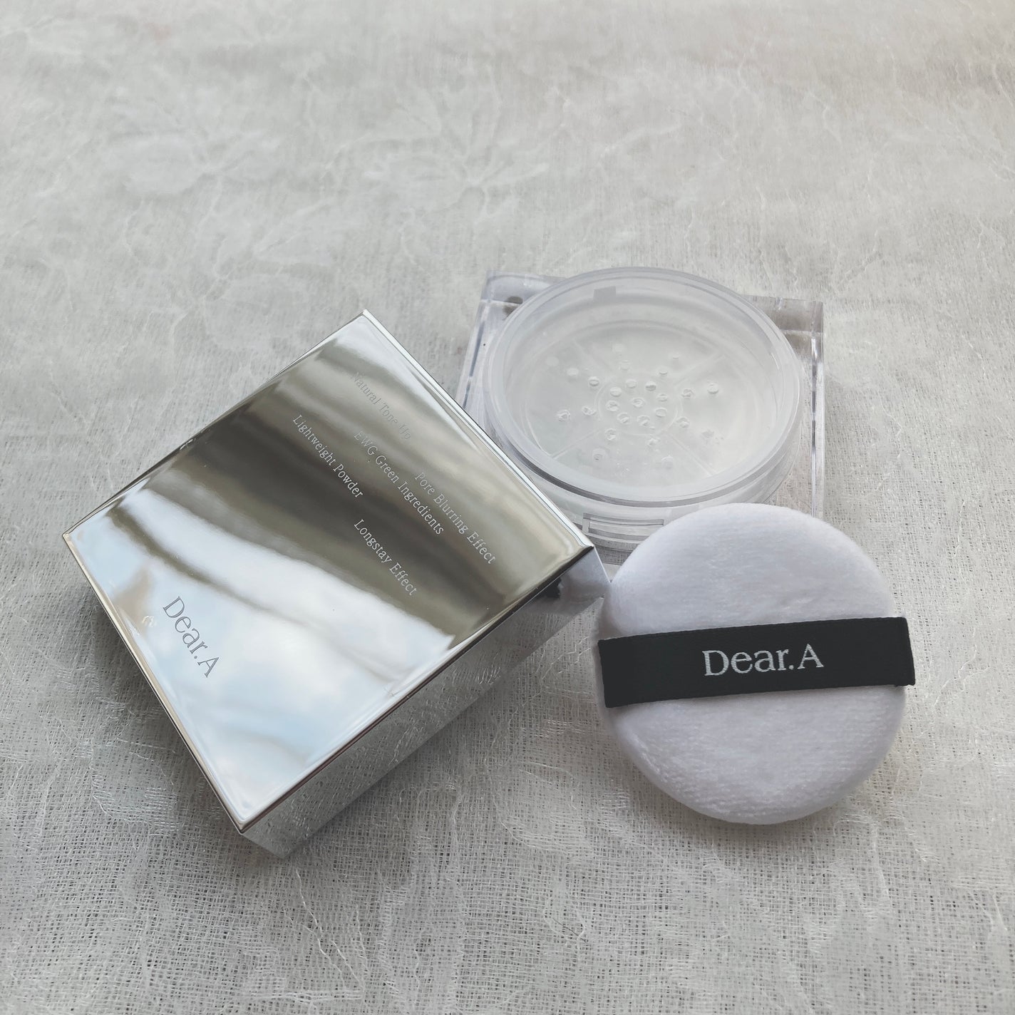 フェイス ブラー フィニッシング パウダー/Dear.A/ルースパウダーを使ったクチコミ(3枚目)