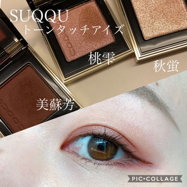 トーン タッチ アイズ/SUQQU/シングルアイシャドウを使ったクチコミ（1枚目）