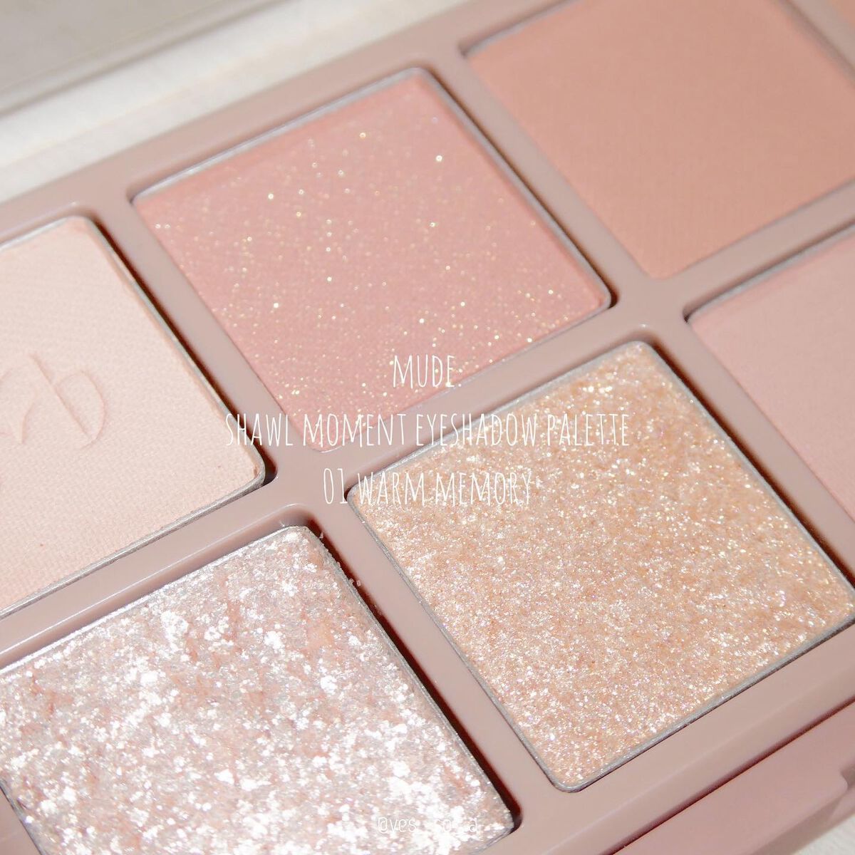 MDショールモーメント アイシャドウパレット/mude./アイシャドウパレットを使ったクチコミ(1枚目)