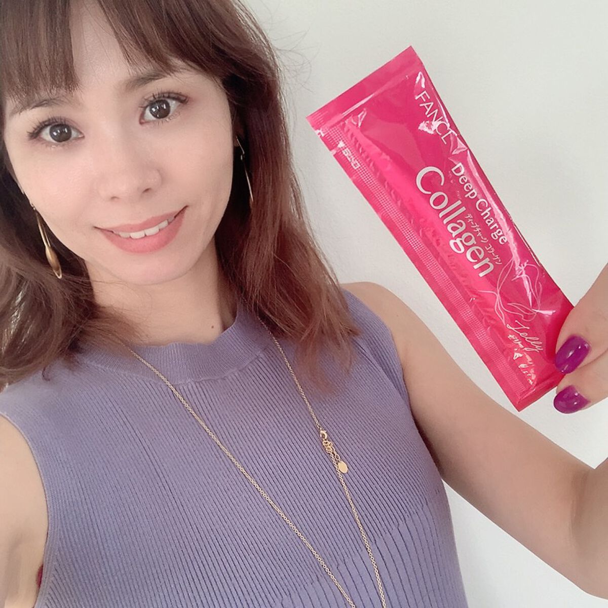 ディープチャージ コラーゲン スティックゼリー/ファンケル/美容サプリメントを使ったクチコミ(2枚目)