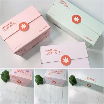 NAKED COTTON CLASSIC/White Rabbit/コットンを使ったクチコミ(3枚目)