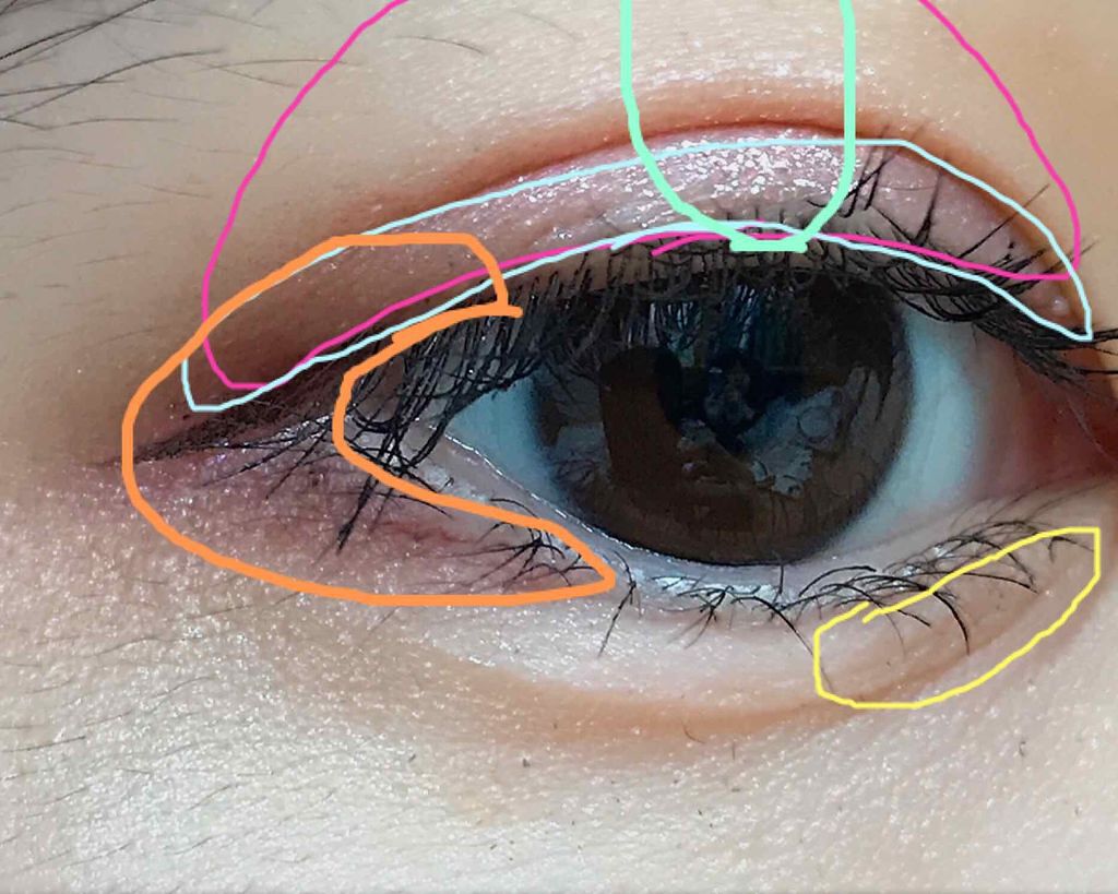 【旧品】パーフェクトスタイリストアイズ/キャンメイク/アイシャドウパレットを使ったクチコミ(4枚目)