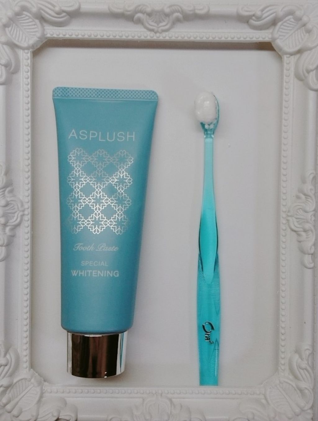 ASPLUSH(アスプラッシュ) すっきりミント /CONTRIBUTION/歯磨き粉を使ったクチコミ(2枚目)