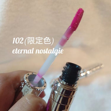 ジルスチュアート タイムレスグロウ ルージュティント 102（限定）eternal nostalgie/JILL STUART/口紅を使ったクチコミ（3枚目）