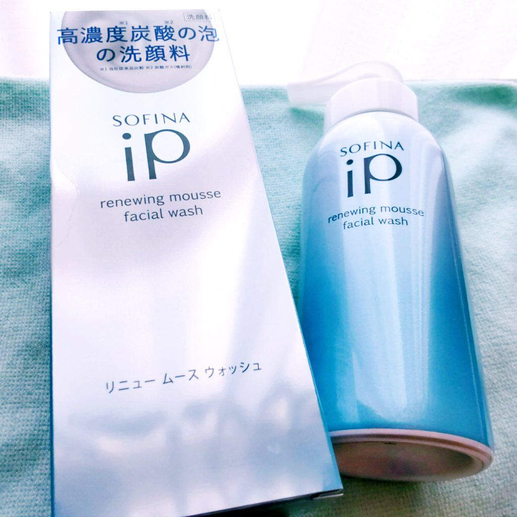 ソフィーナ iP リニュー ムース ウォッシュ/SOFINA iP/泡洗顔を使ったクチコミ（2枚目）