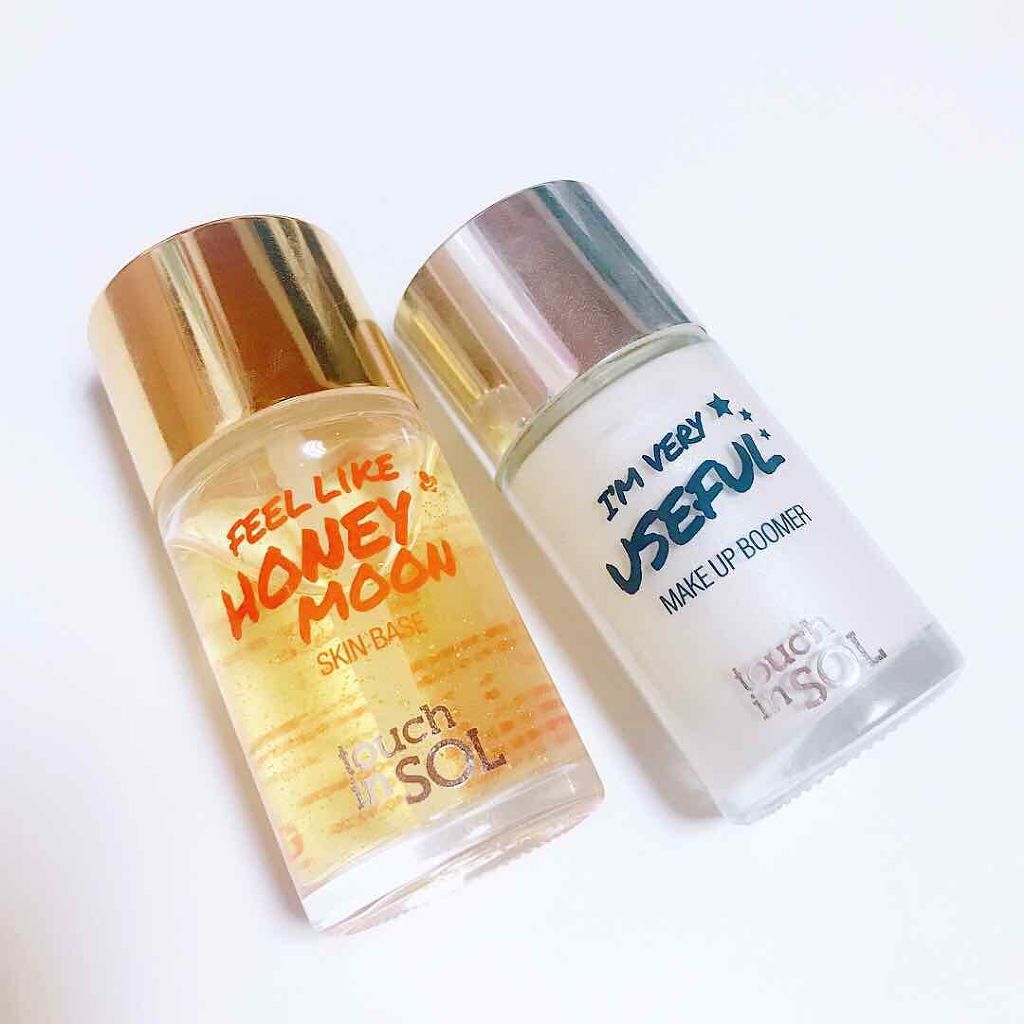 フィールライクハニームーンスキンベース/touch in SOL /化粧下地を使ったクチコミ（1枚目）