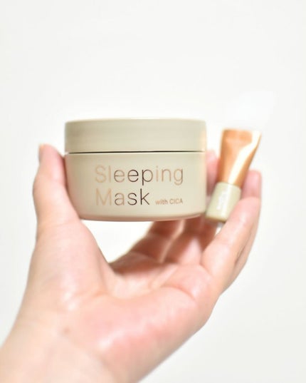 スリーピングマスク with CICA/b.glen/フェイスクリームを使ったクチコミ(5枚目)