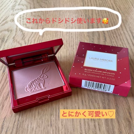 ブラッシュ カラー インフュージョン/ローラ メルシエ/パウダーチークを使ったクチコミ(5枚目)