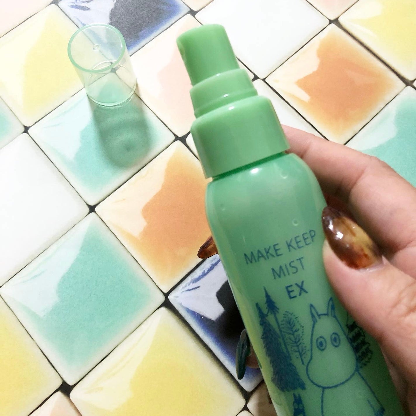 メイク キープ ミスト EX/コーセーコスメニエンス/フィックスミストを使ったクチコミ(2枚目)