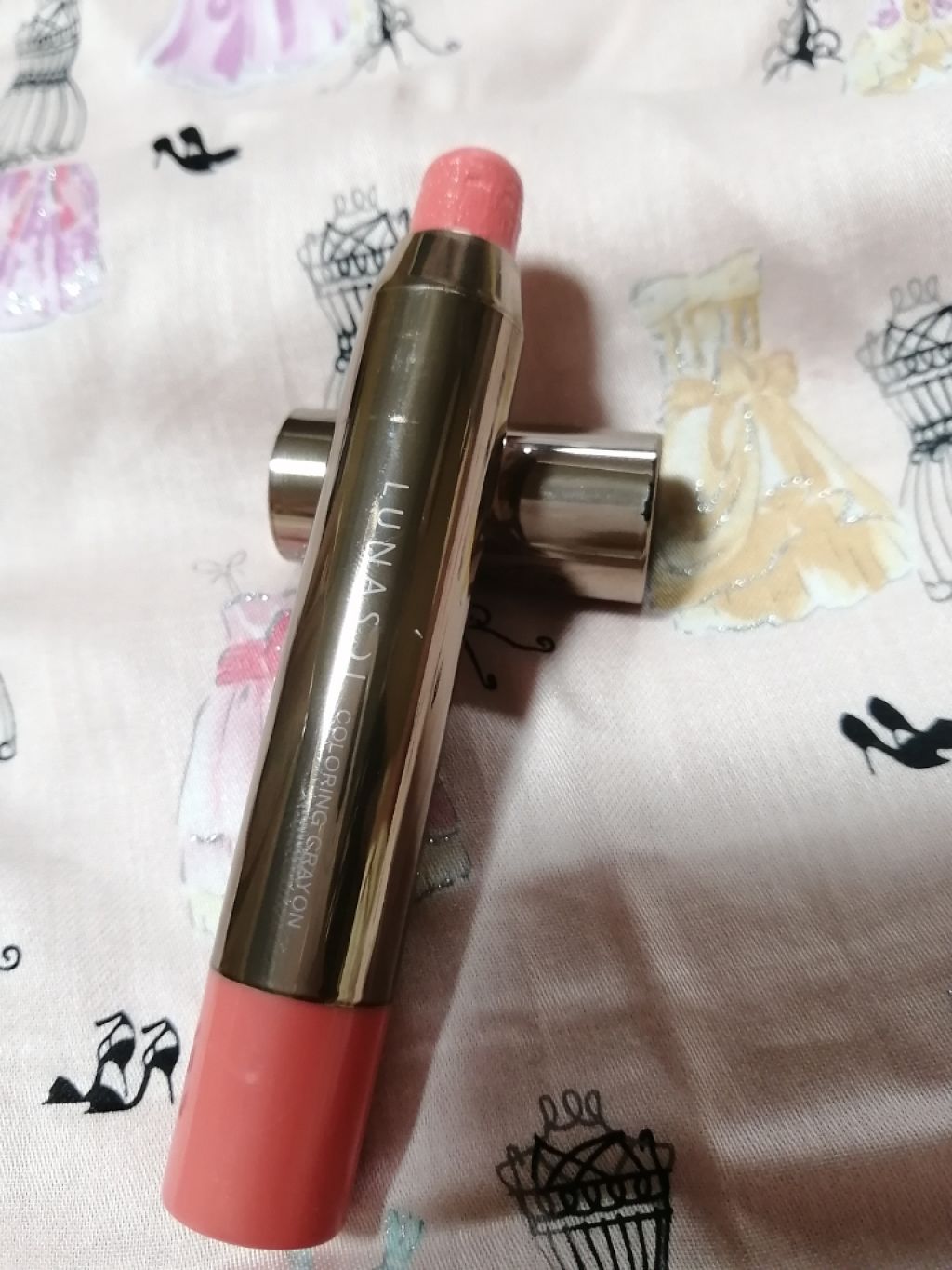 カラーリングクレヨン/LUNASOL/ジェル・クリームチークを使ったクチコミ(2枚目)