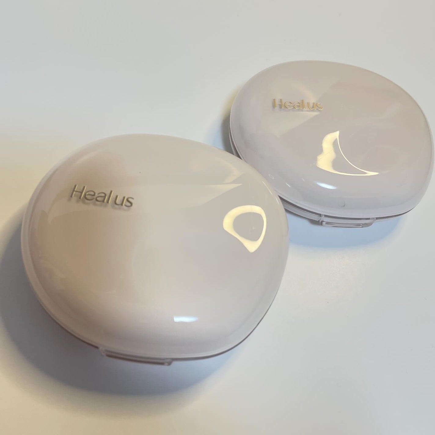 ブリージンググロークッション/Healus/クッションファンデーションを使ったクチコミ(3枚目)