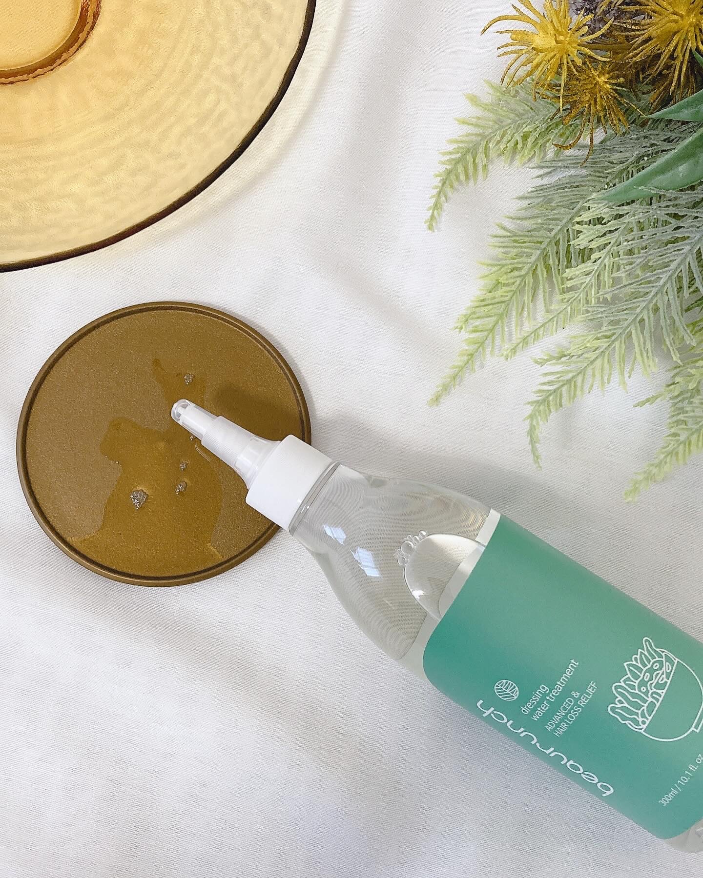 ドレッシングウォータートリートメント/ビューランチ/ヘアオイルを使ったクチコミ（3枚目）