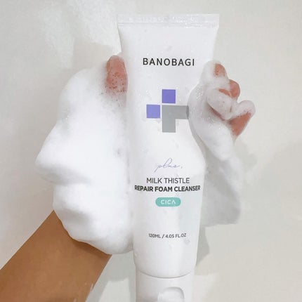 ミルクシスルリペアシカフォームクレンザー プラス/BANOBAGI/洗顔フォームを使ったクチコミ(7枚目)