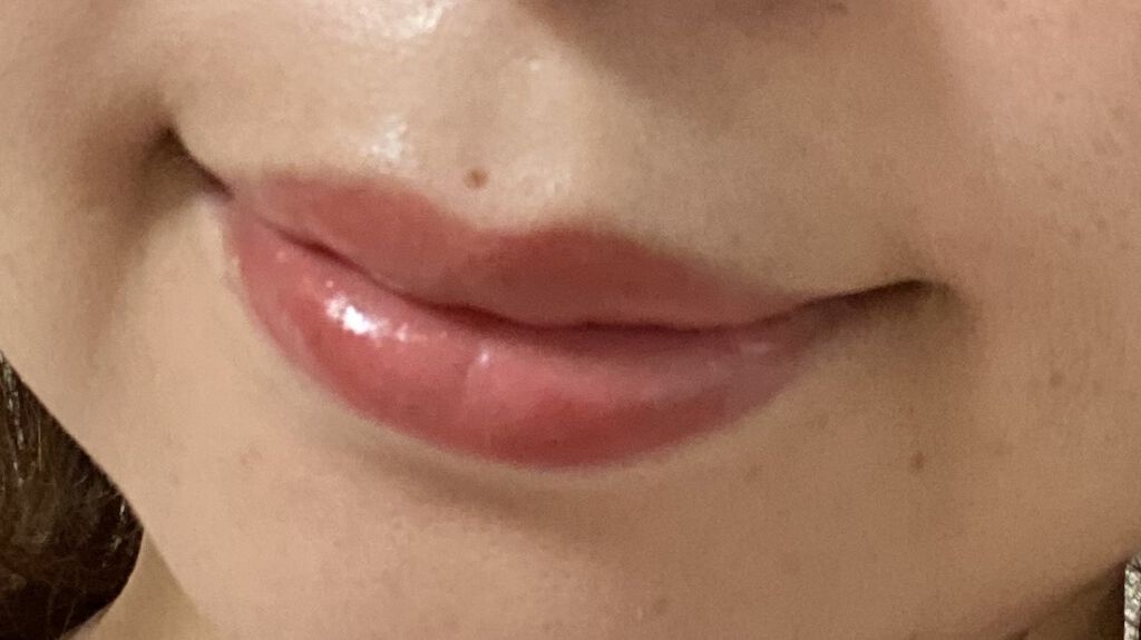 ディオール アディクト リップスティック 727ディオール チュール/Dior/口紅を使ったクチコミ（3枚目）