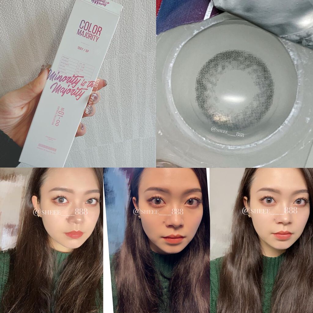 カラーマジョリティー/カラーマジョリティー/カラーコンタクトレンズを使ったクチコミ(6枚目)