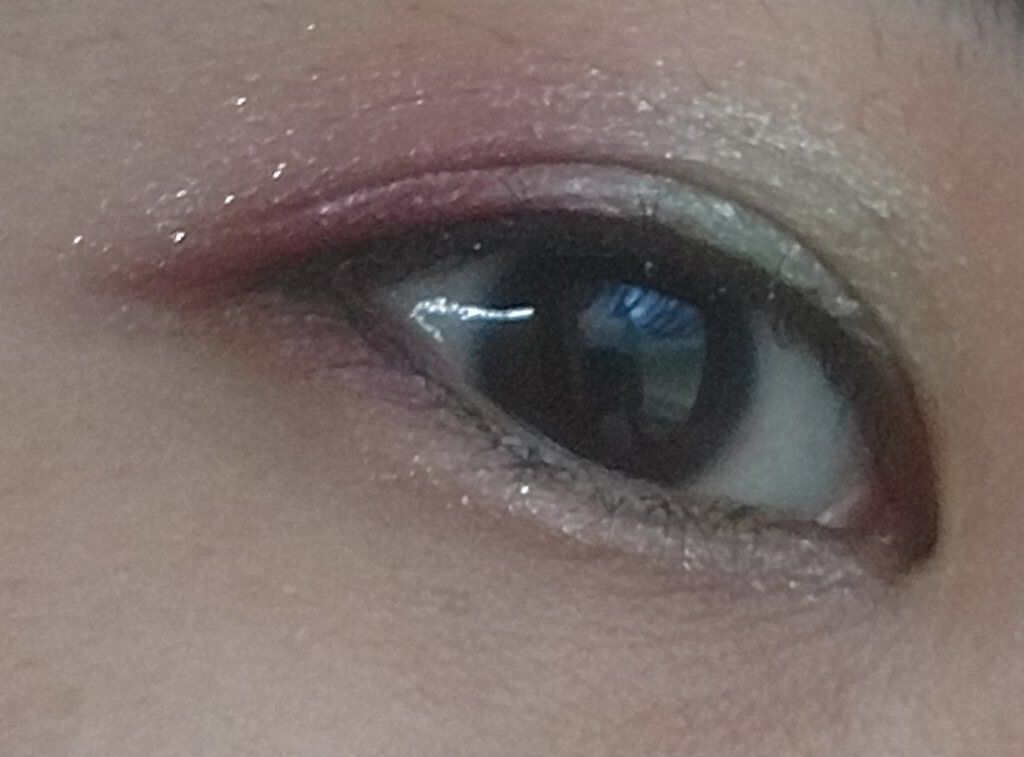 シャイニーシャドウ N/excel/単色アイシャドウを使ったクチコミ(7枚目)